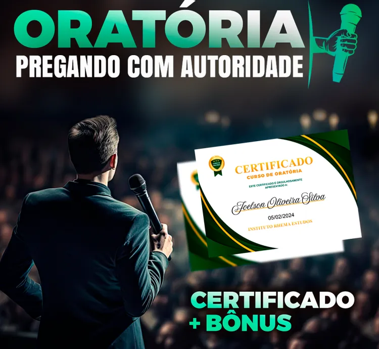 Curso Oratória - Pregando com Autoridade