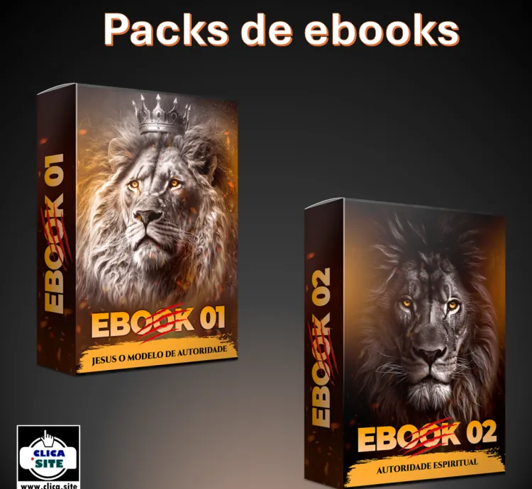 Pack de ebooks Unção do Leão