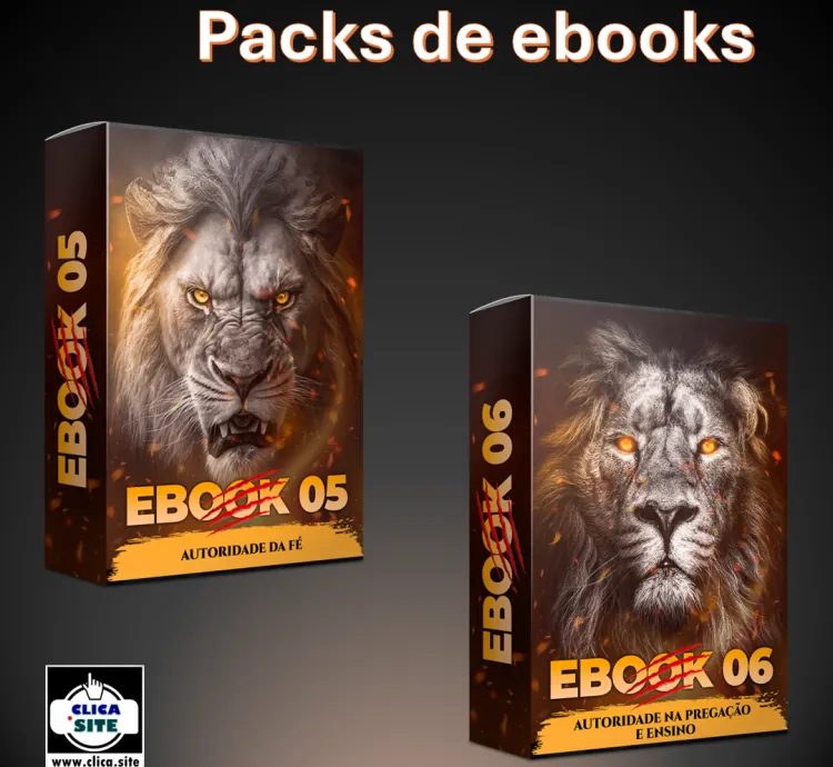 Pack de ebooks Unção do Leão
