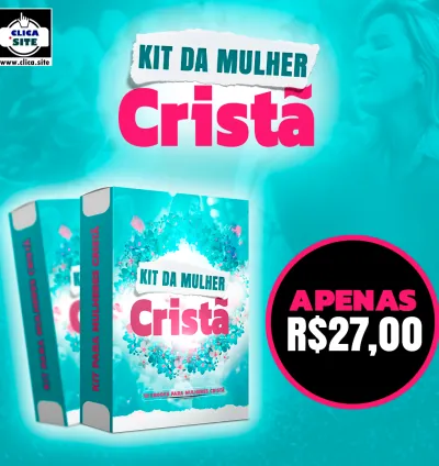 Kit da mulher cristã 3