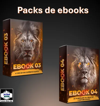 Pack de ebooks Unção do Leão 5