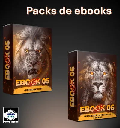Pack de ebooks Unção do Leão 4
