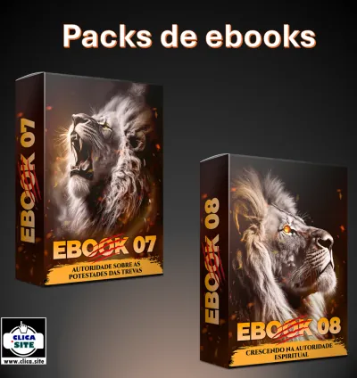 Pack de ebooks Unção do Leão 3