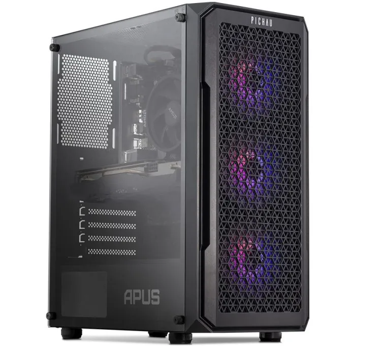 PC Gamer Abdero, AMD Ryzen 7 5700X, GeForce RTX 4060 8GB, 16GB DDR4, nvme 512 GB, 1 TB HD SATA