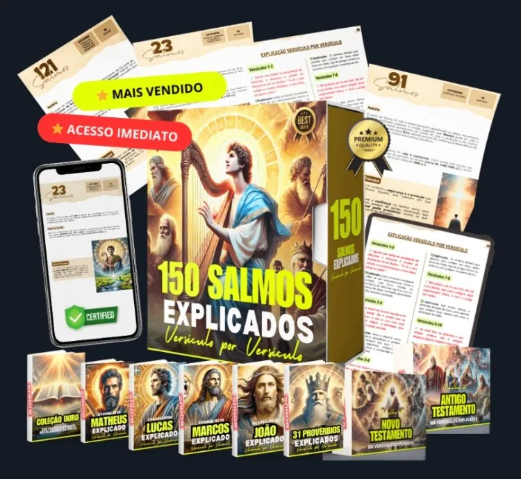 150 SALMOS explicados versículo por versículo