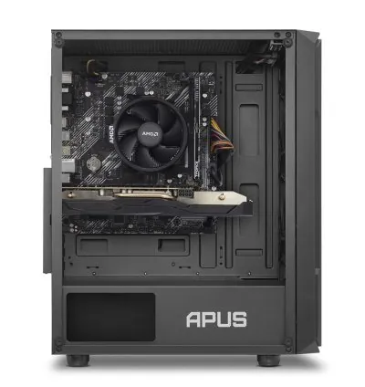 PC Gamer Hefesto IV, Intel i5-10400F, Radeon RX 5700 XT 8GB, 16GB DDR4, SSD NVMe de 512 GB e HD SATA de 1TB