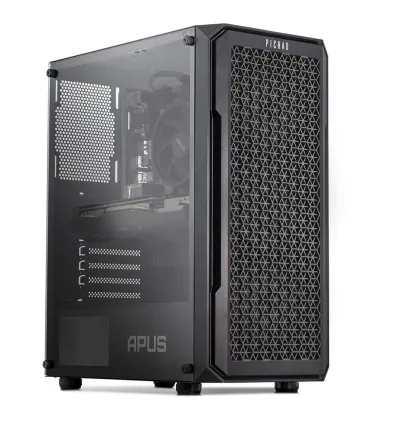 PC Gamer Krampus, AMD Ryzen 5 5500, GeForce RTX 3060 12GB, 16GB DDR4, SSD NVMe de 512 GB e HD SATA de 1TB